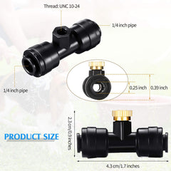 Ripeng brass nozzles close-up showing fine orifice and corrosion resistance