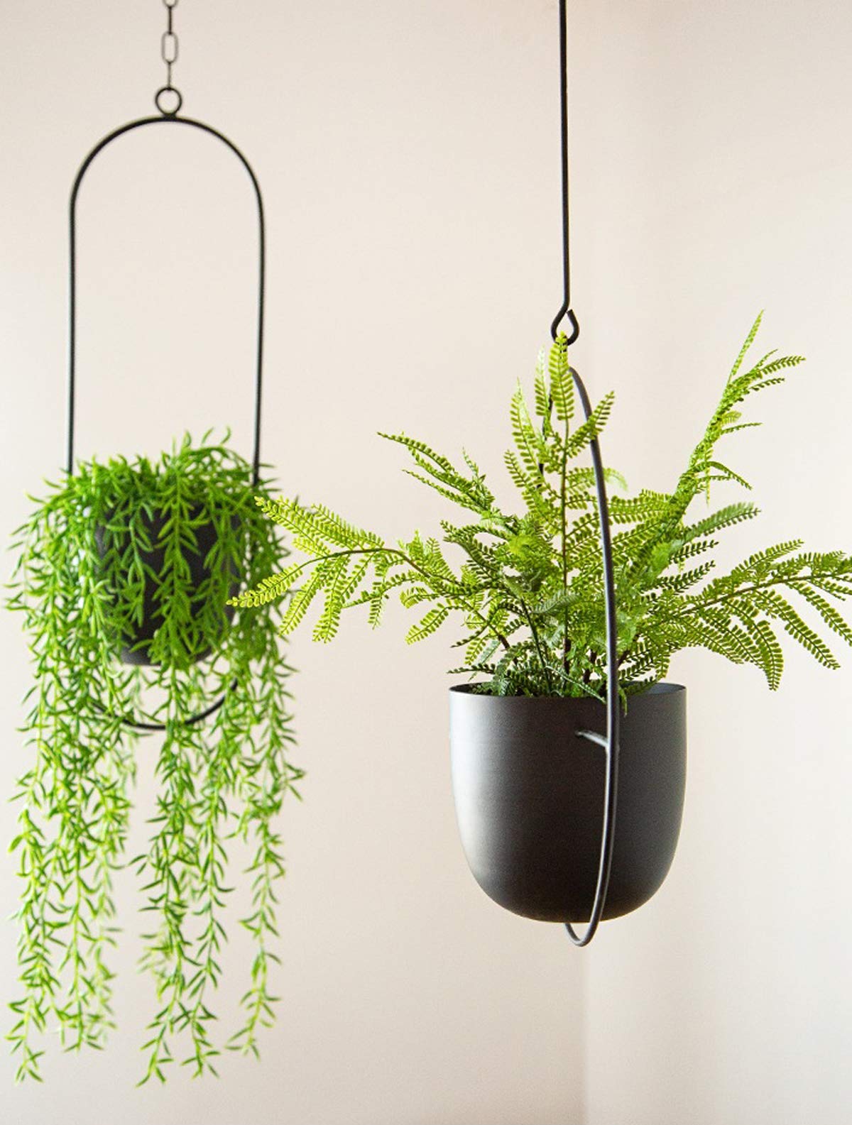 RISEON planter on covered balcony showing outdoor-ready decorative use
