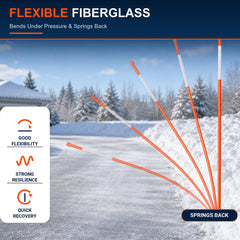 Riseuvo fiberglass texture detail showing flexible durable construction