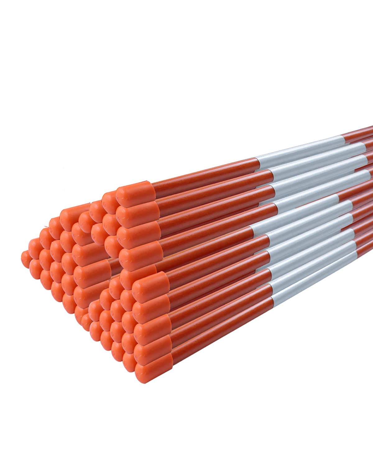 Riseuvo front packaging showing 50 stakes and benefits for easy storage