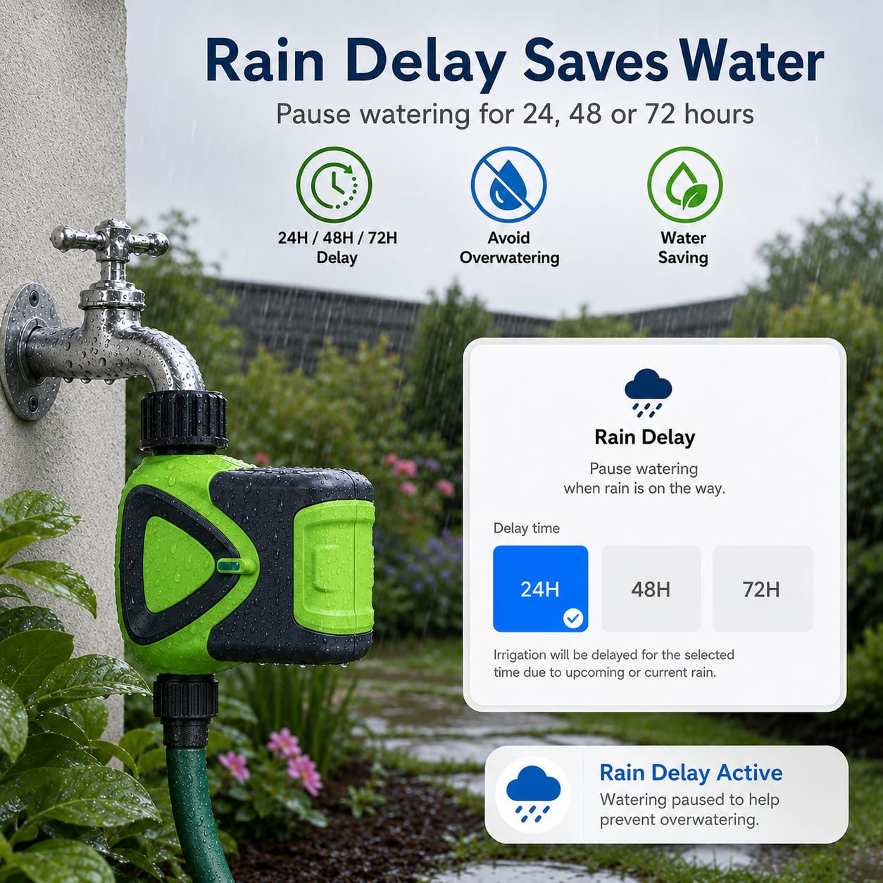 RISOON waterproof seal detail demonstrating IP65 protection for outdoor durability
