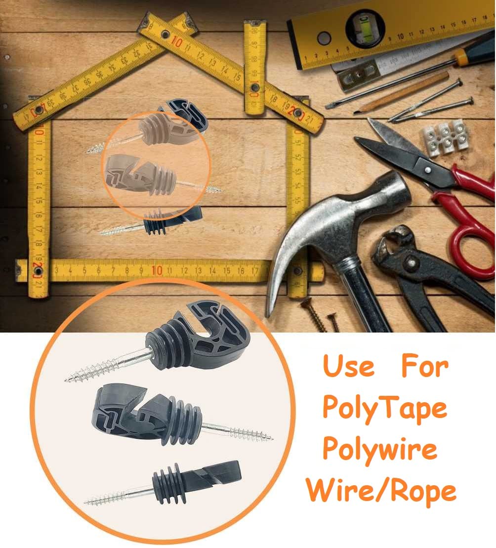 RiteFENCE socket tools with insulators for faster, straighter screw-in installation