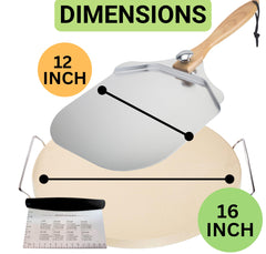Ritual Life stainless-steel peel with wooden handle for easy sliding