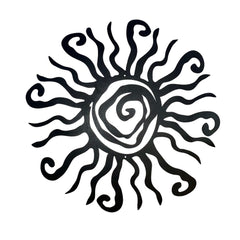 Riverside Designs Wacky Sun front view showing bold silhouette and visual impact