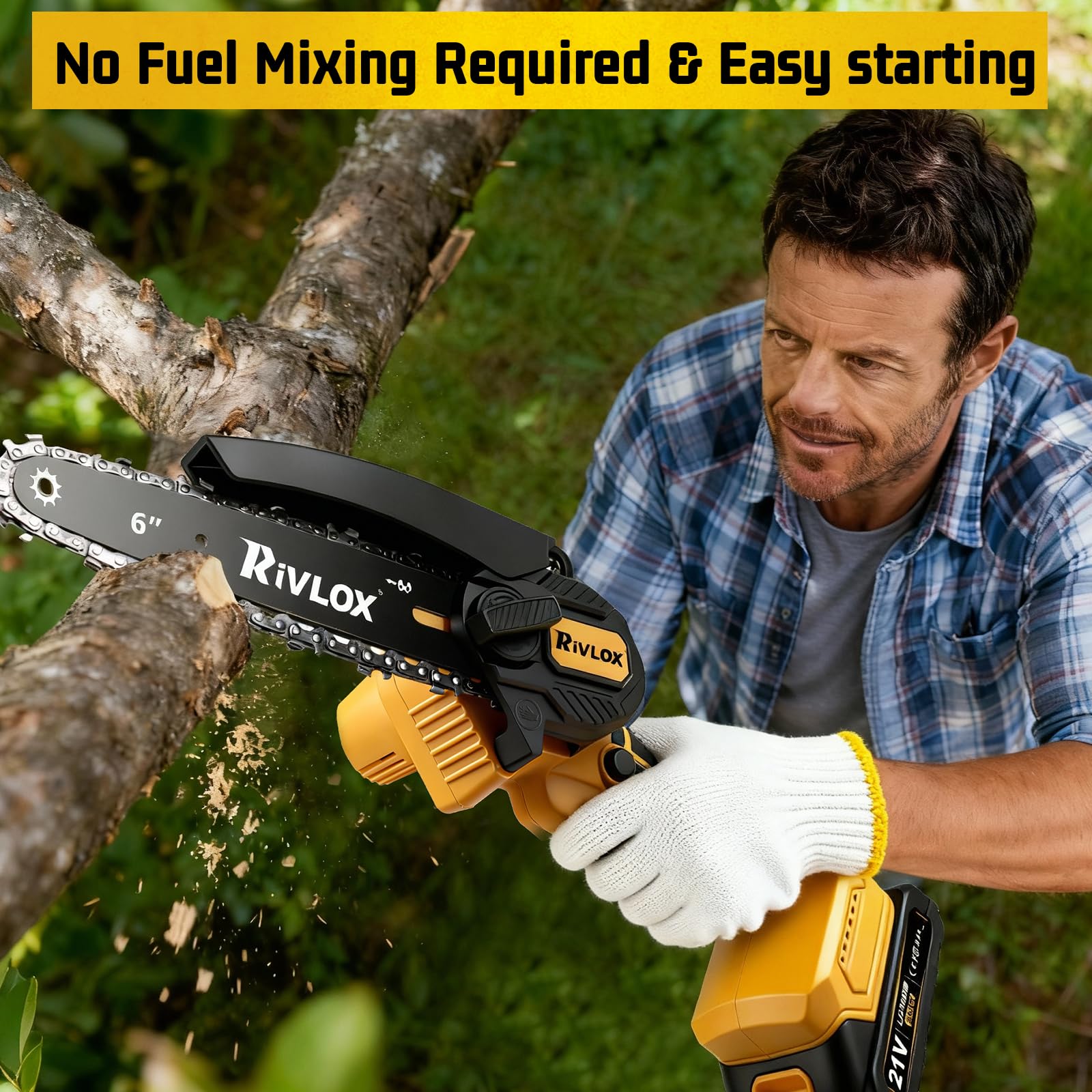 Rivlox safety goggles and cut-resistant gloves for immediate protection