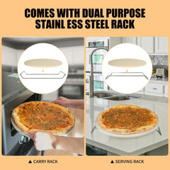 Rixordd stainless steel rack close detail for safe handling