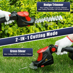 RKBUDOL close-up of 4.7 inch blade for neat lawn edging