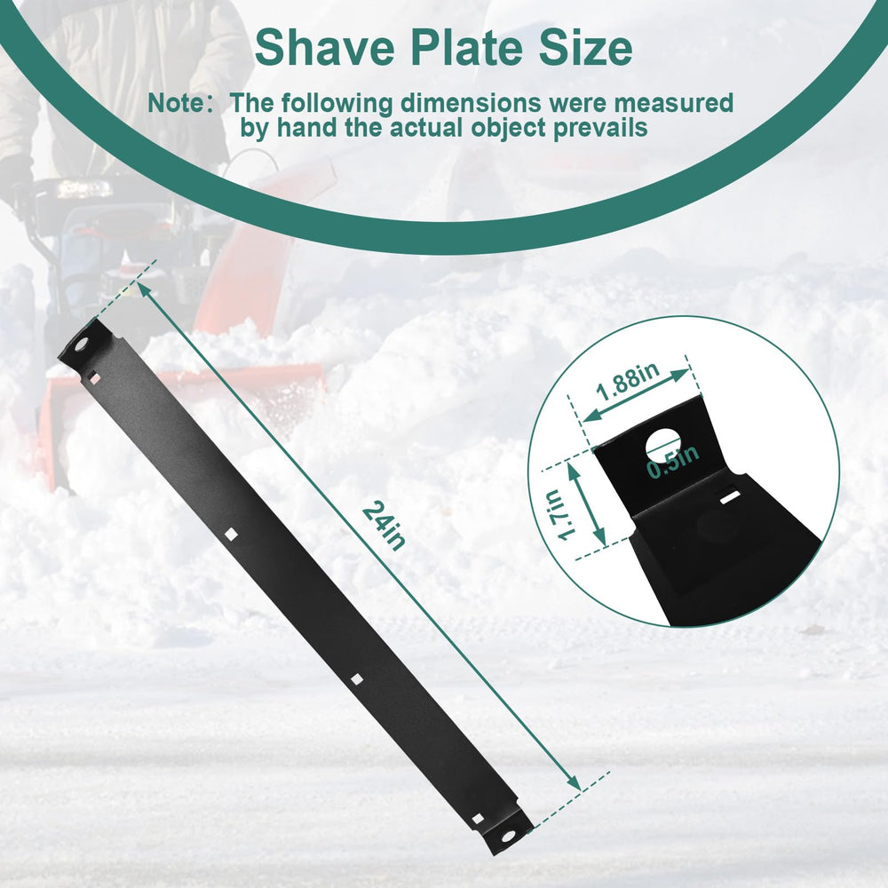 RKJFHIUR close-up of shave plate edge showing sharp uniform cutting surface for pavement