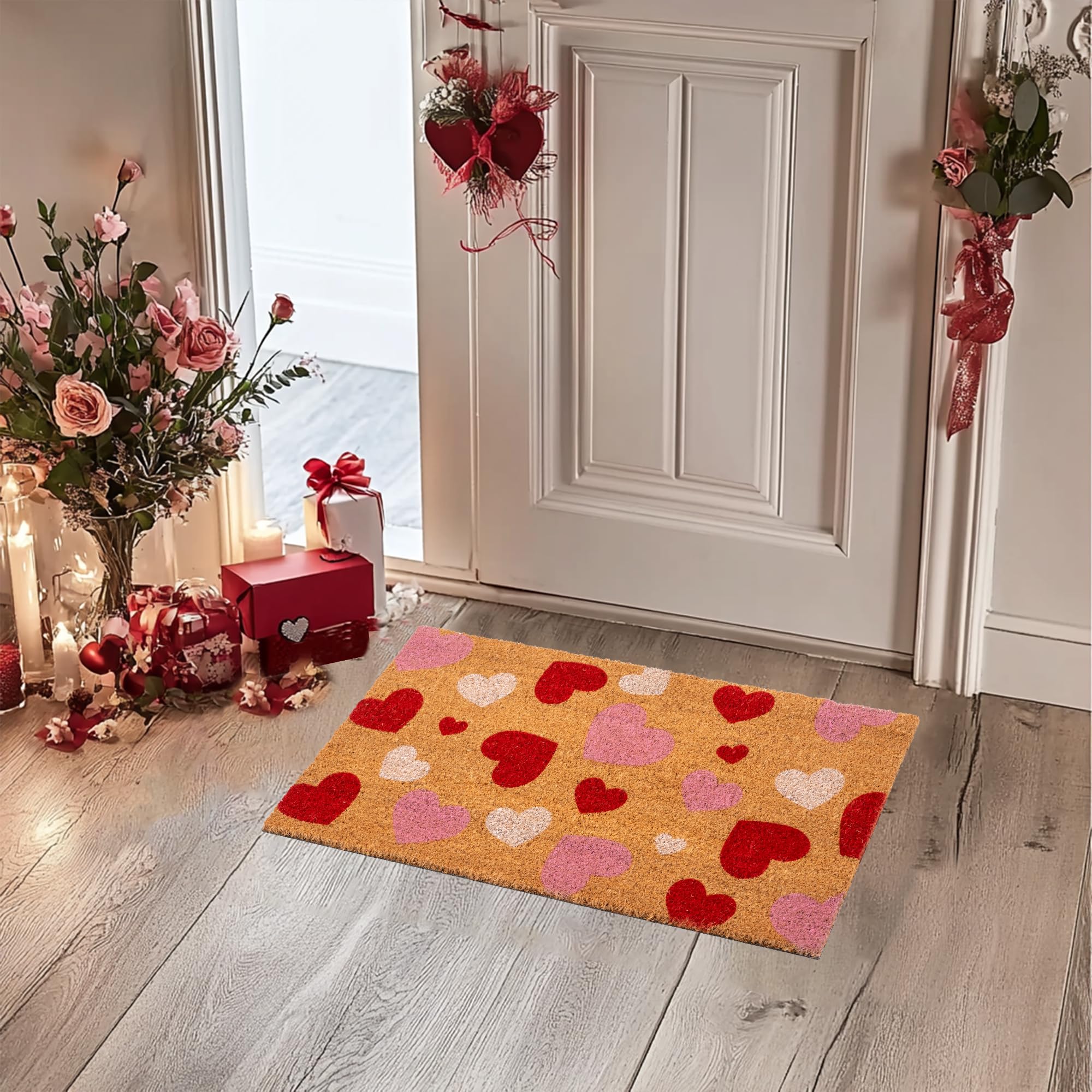 Rmeosye mat backing and edge detail for stable outdoor use