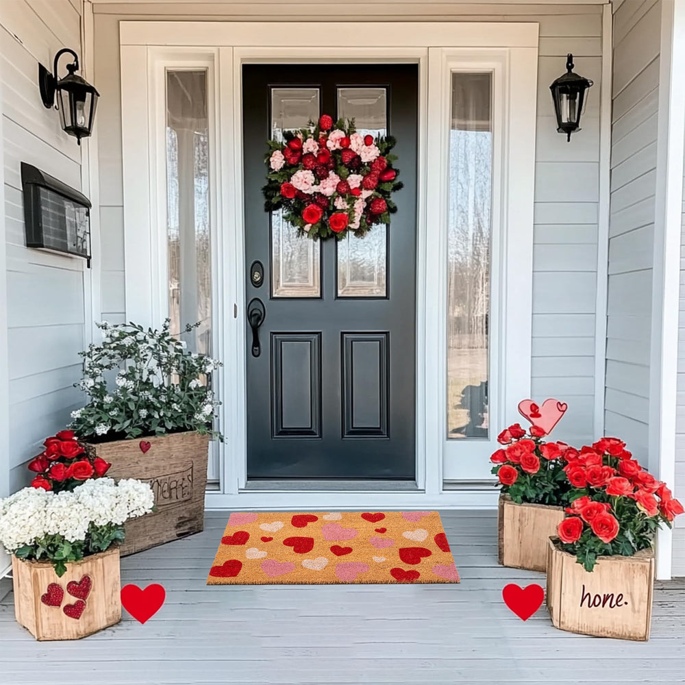 Rmeosye doormat gift-wrapped to show thoughtful Valentine present