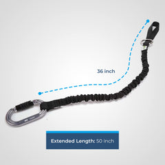 RNA Raider adjustable aluminum ring close-up for quick gear positioning benefit