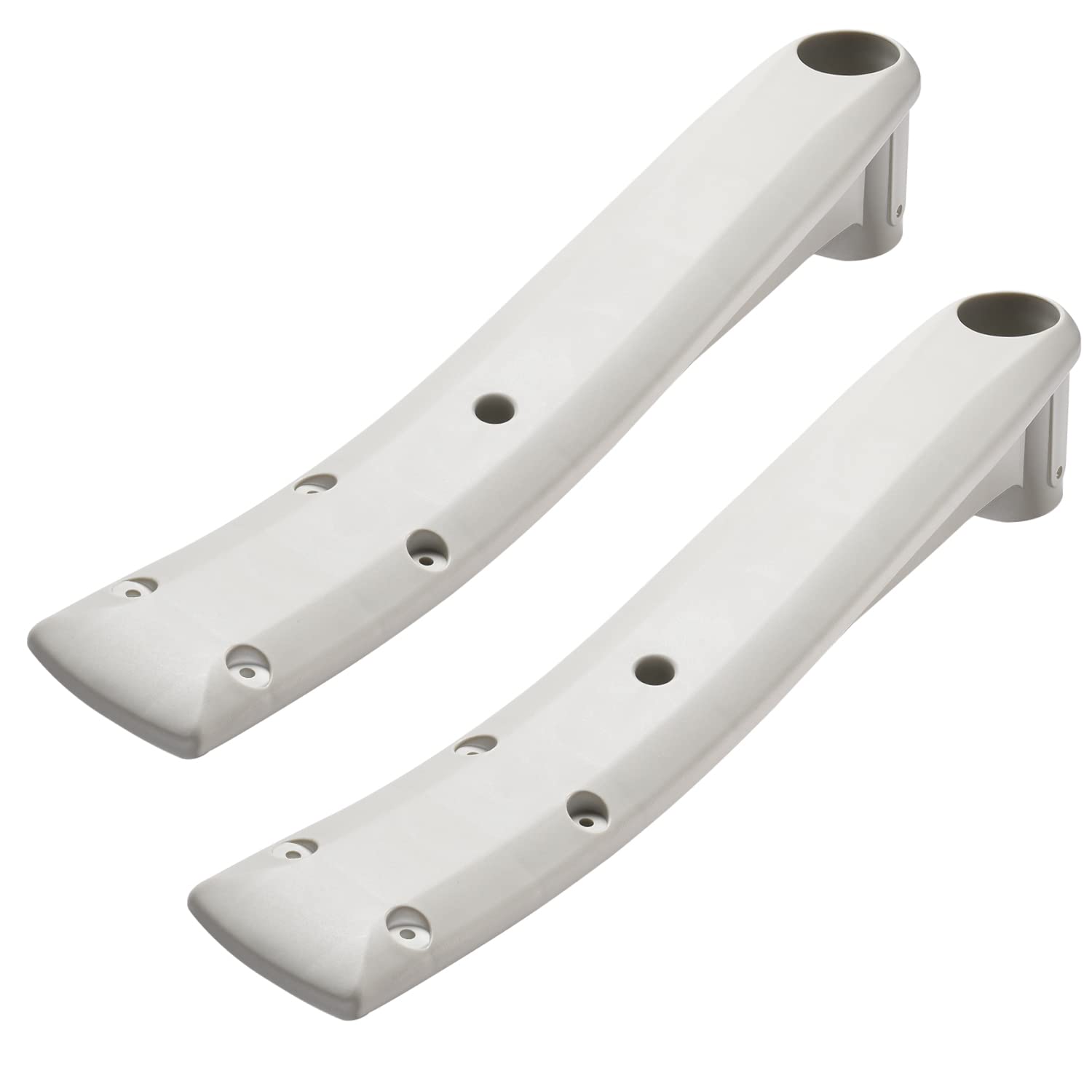 RO6G deck support front view showing durable shape and stable mounting