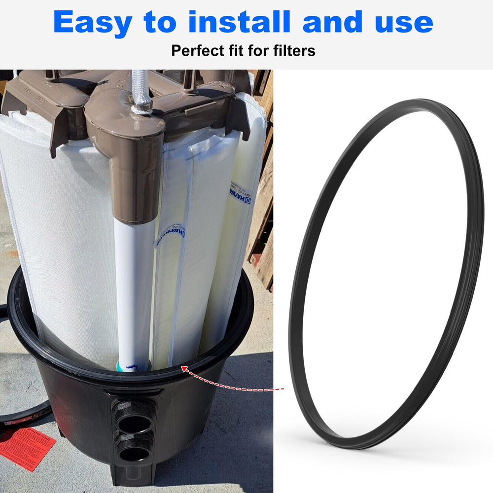 RO6G gasket stretched slightly to show flexible elastomer resisting tears