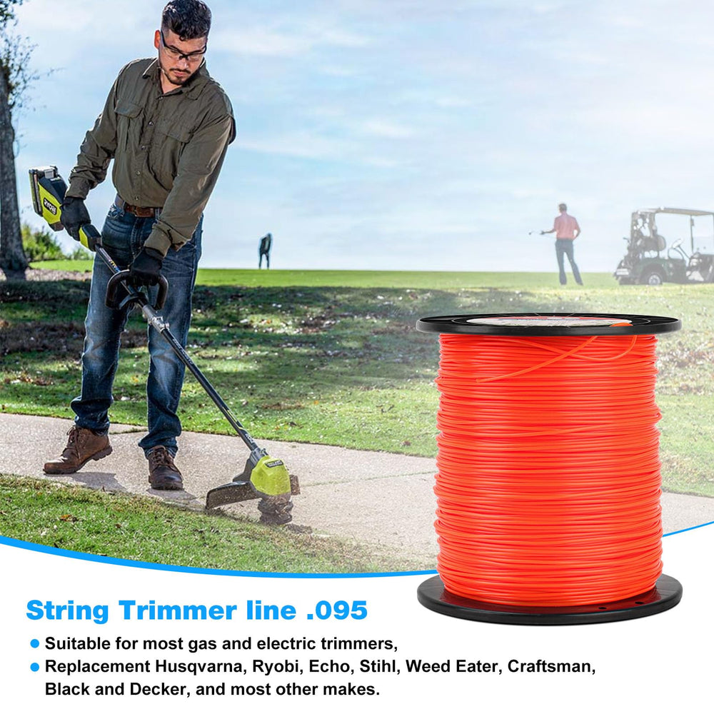 RO6G close-up of line knot and end showing strength and easy loading benefit