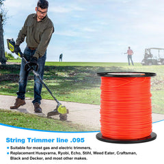 RO6G close-up of line knot and end showing strength and easy loading benefit
