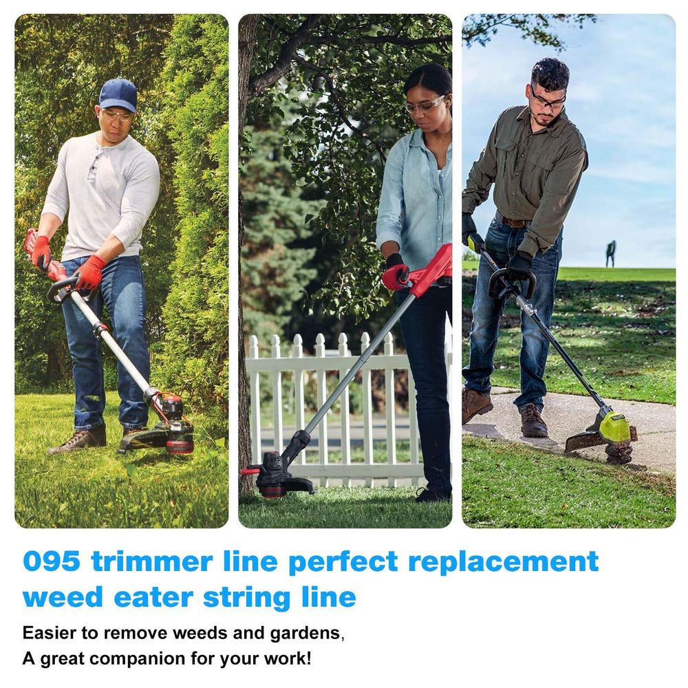 RO6G line cutting grass in garden demonstrating efficient trimming performance
