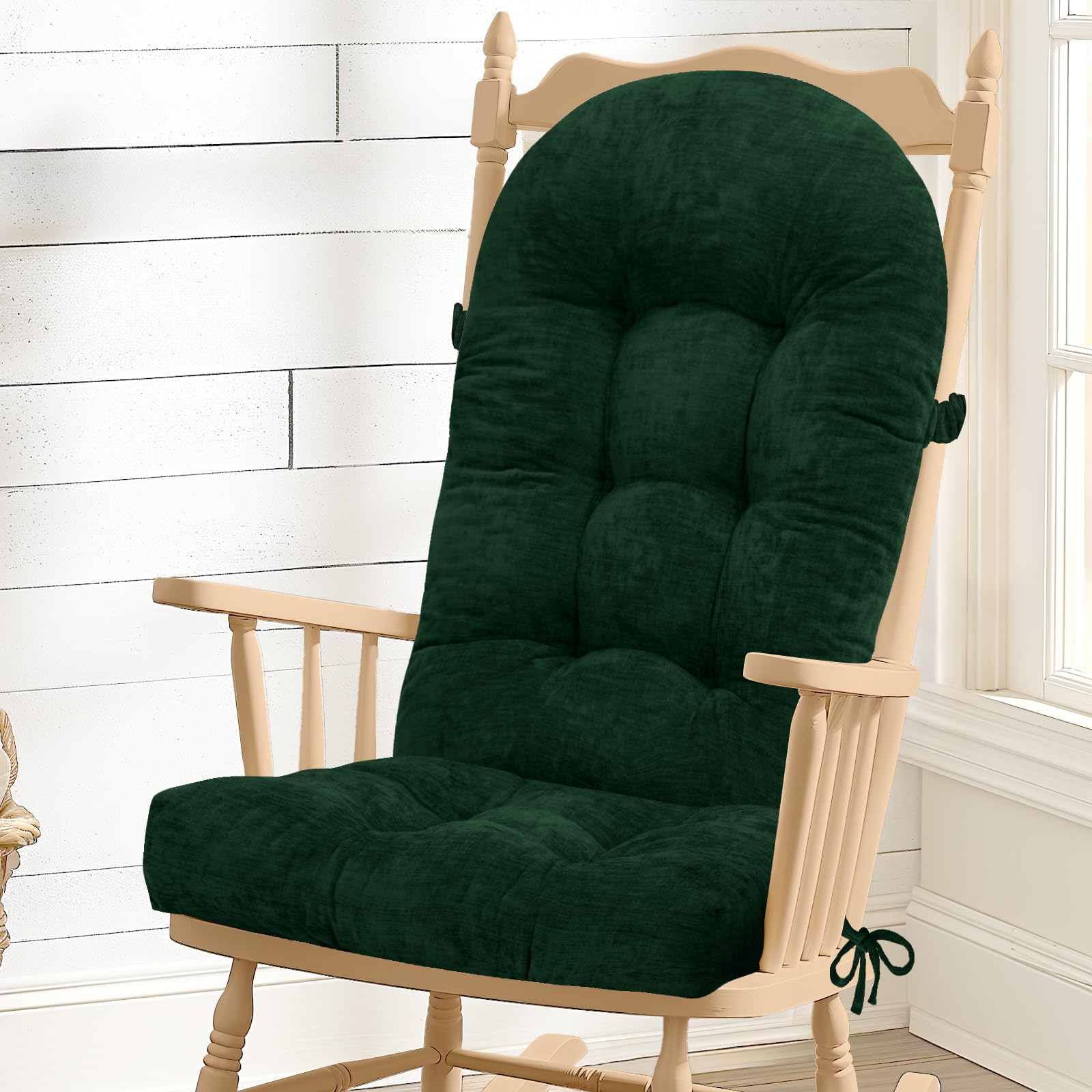 ROFIEJOX front view of cushion showing full seat coverage and tailored U-shape benefit