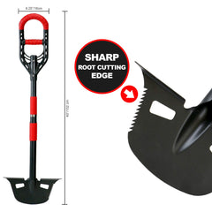 Roamwild extra-wide footplate delivering stable pressure for accurate edging