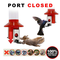 Roamwild spring-loaded ports close-up illustrating selective access benefit