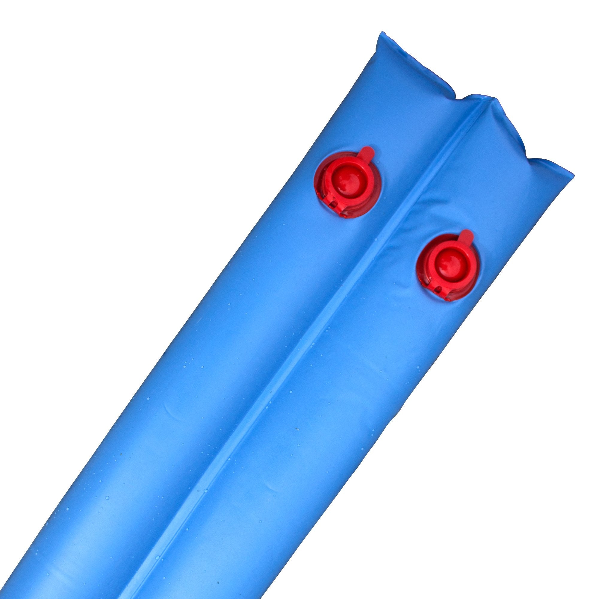 Robelle close-up of valve and thick vinyl demonstrating puncture resistance