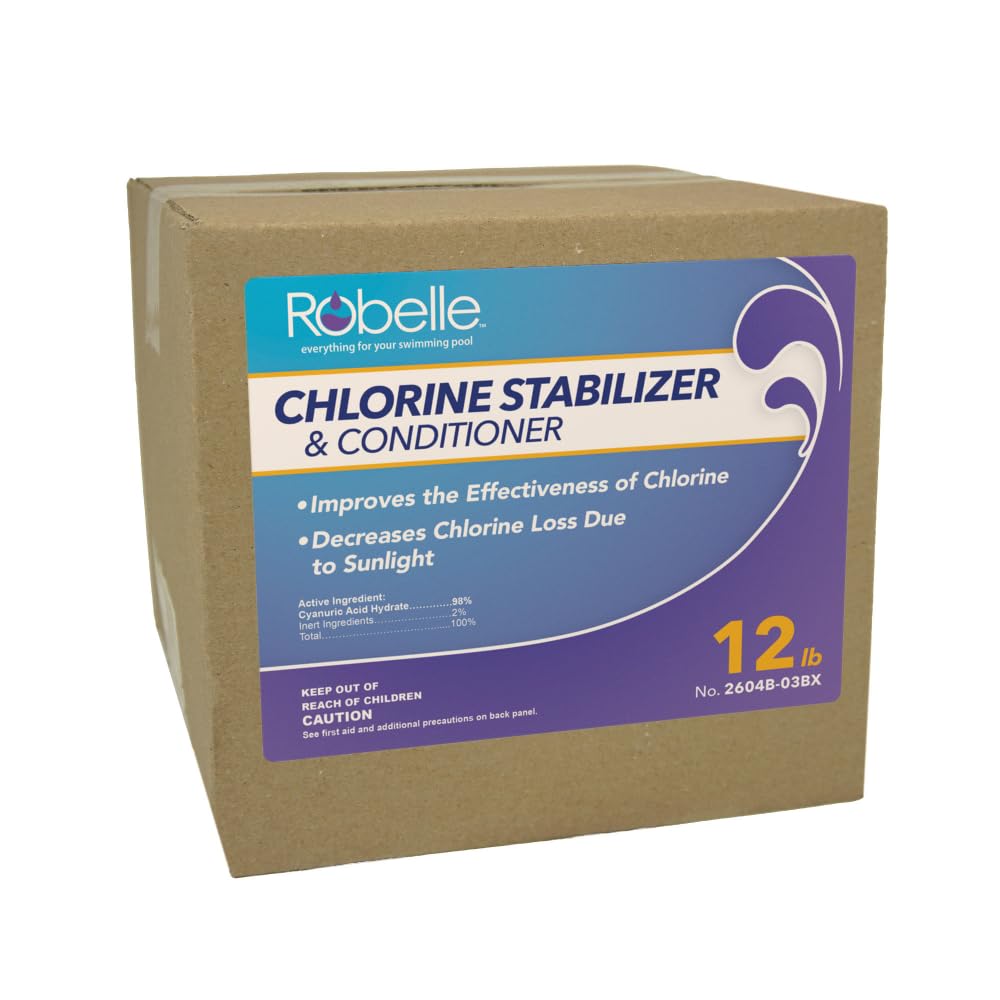 Robelle 12-pound bag front packaging showing label and directions for easier dosing