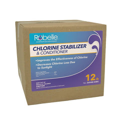 Robelle 12-pound bag front packaging showing label and directions for easier dosing