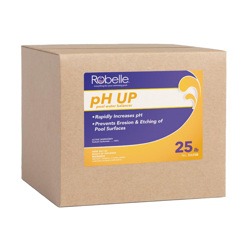 Robelle front packaging showing 25-pound bag and clear labeling for quick purchase benefit