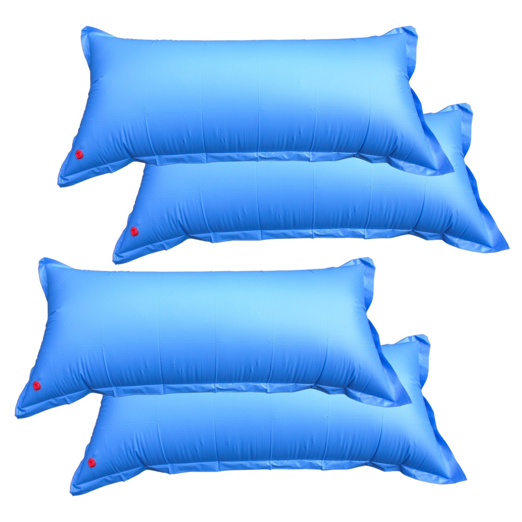 Robelle pool pillow front view showing heavy-duty vinyl and winter cover support