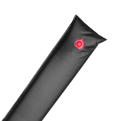 Robelle valve close-up showing thick vinyl texture and easy-fill benefit