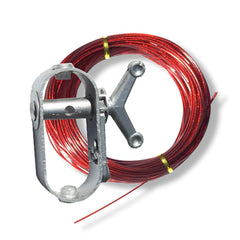 Robelle winch and grommet detail showing secure fastening advantage