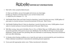 Robelle oxidizing shock close-up demonstrating fast contaminant removal benefit