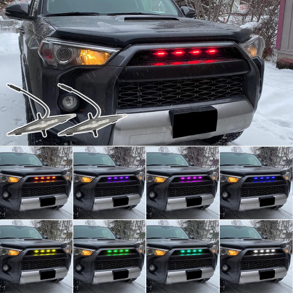 ROCCS illuminated grille at night improving visibility and modern appearance