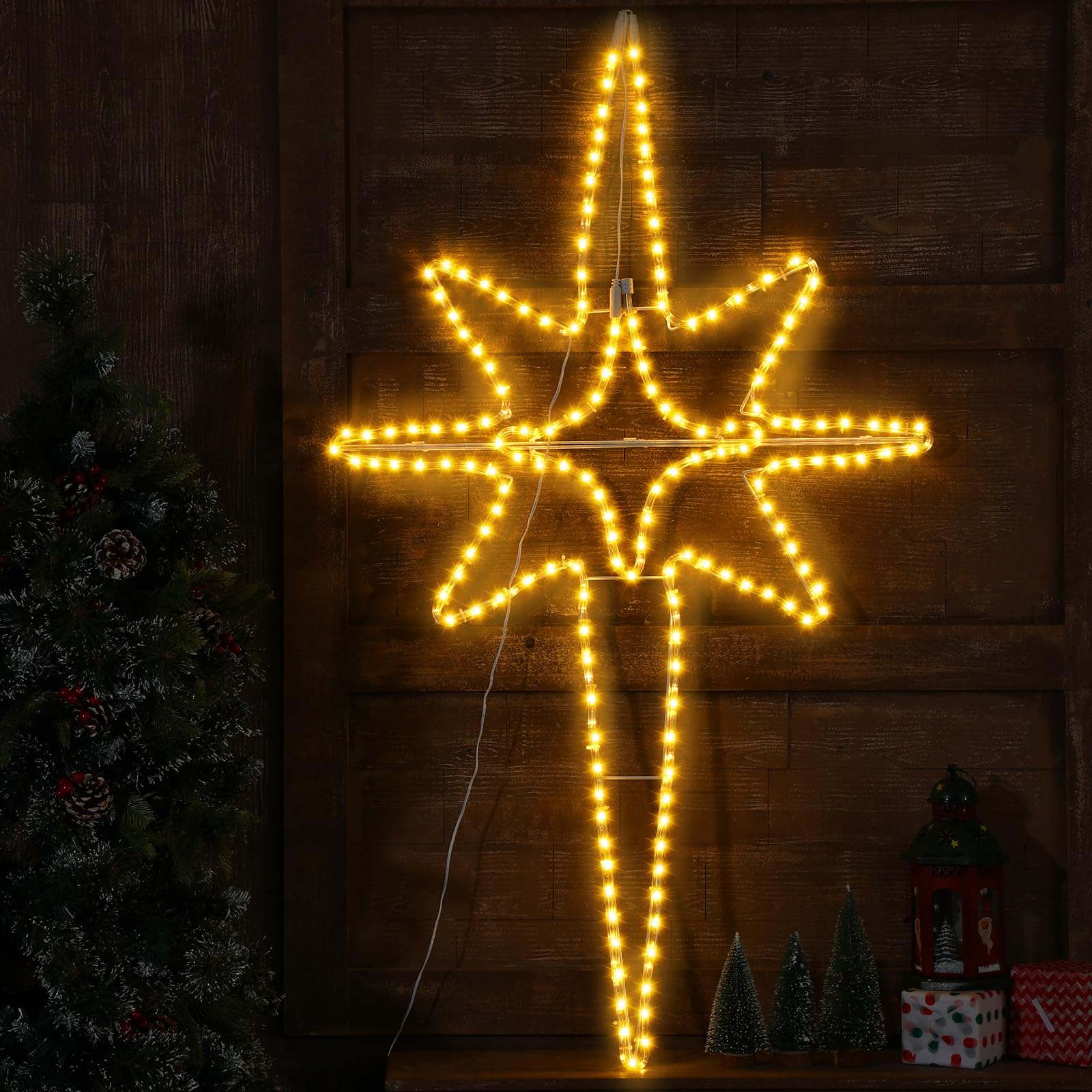 ROCEEI Bethlehem star with transformer included for simple plug-and-play installation