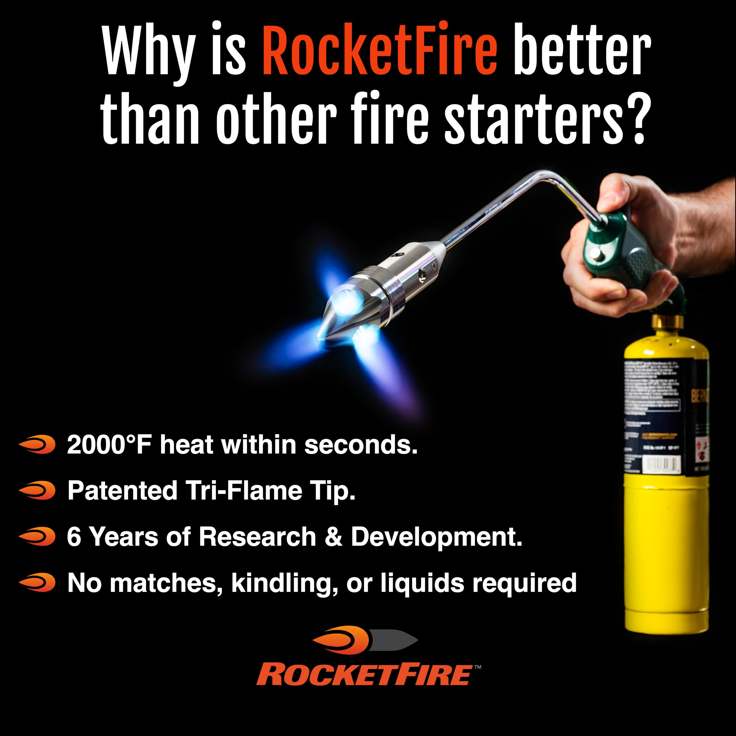 RocketFire finishing a steak in kitchen, offering controlled searing and caramelization