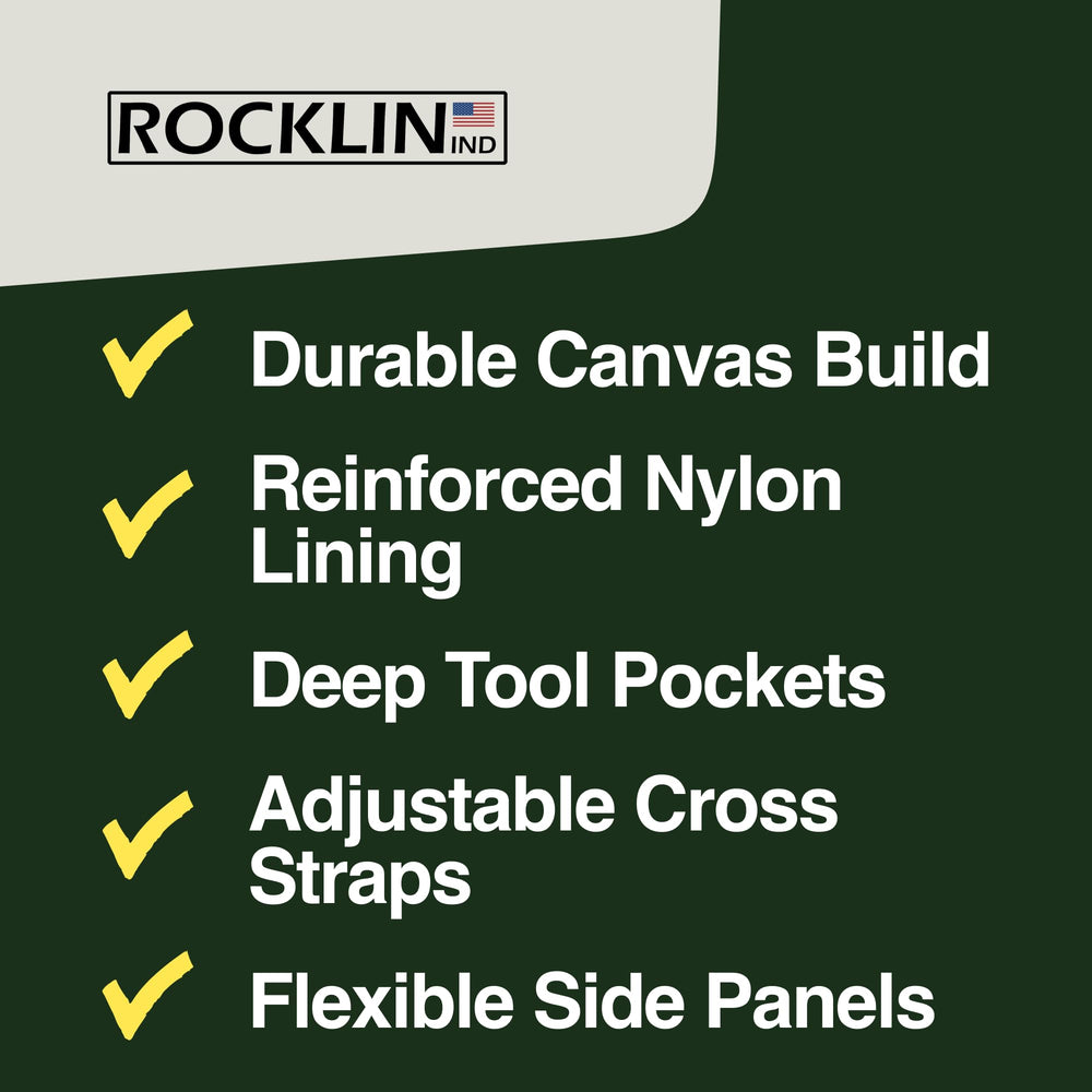 Rocklin Industry apron in use harvesting tomatoes with hands-free storage benefit