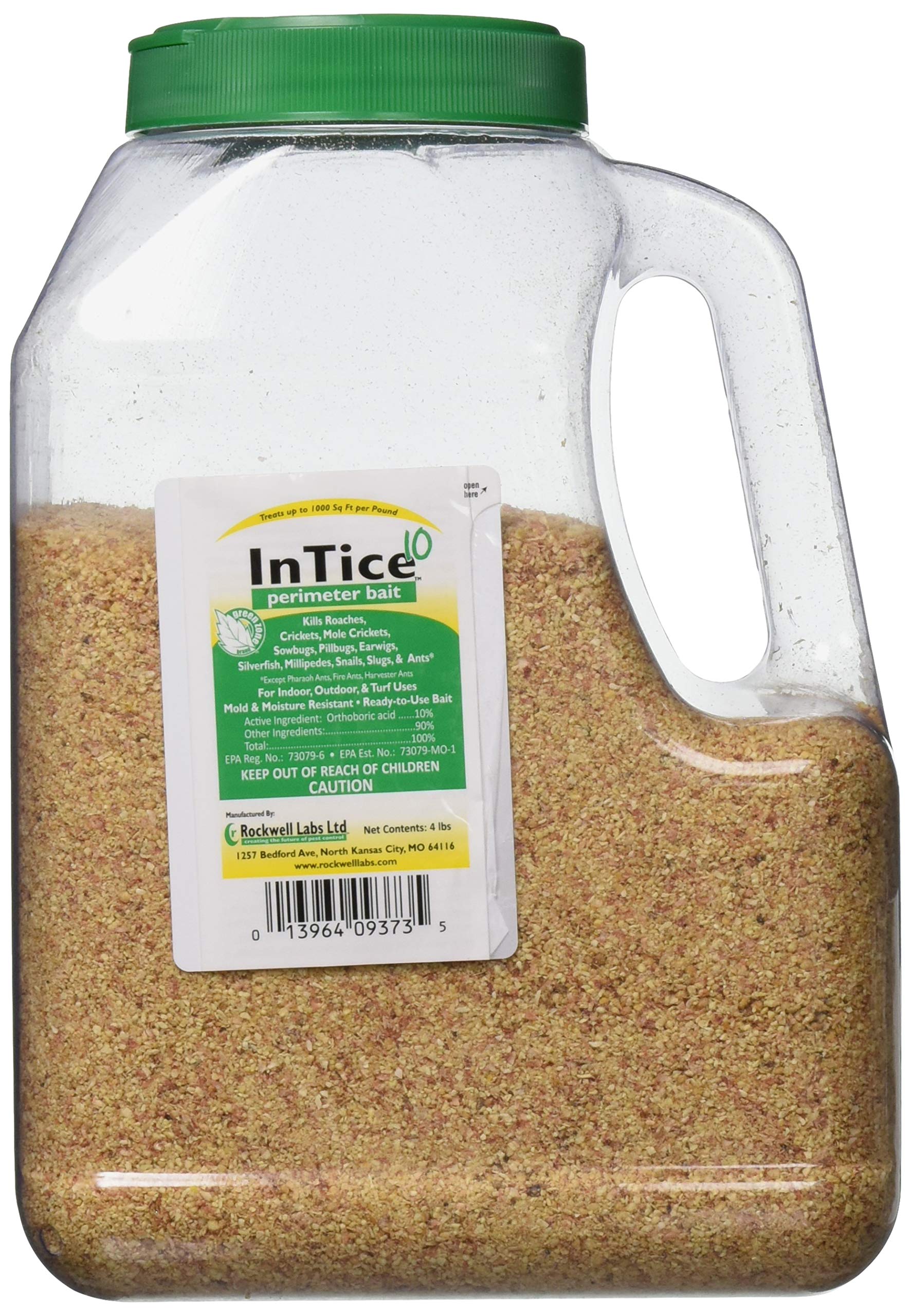 Rockwell Labs InTice 10 front packaging showing 4 lb container and product label benefit