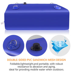 Rodelna 3/4 inch spigot and hose kit close-up for leak-free dispensing