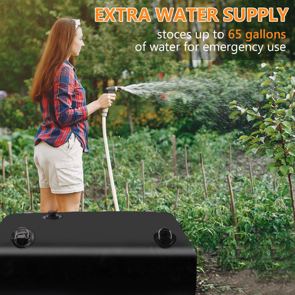 Rodelna wide 1.5-inch fill opening closeup enabling fast filling