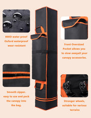 Roetelo accessories pouch open with stakes and ropes organized for quick access