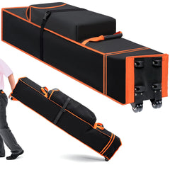 Roetelo front view of large canopy bag showing secure closure and protection