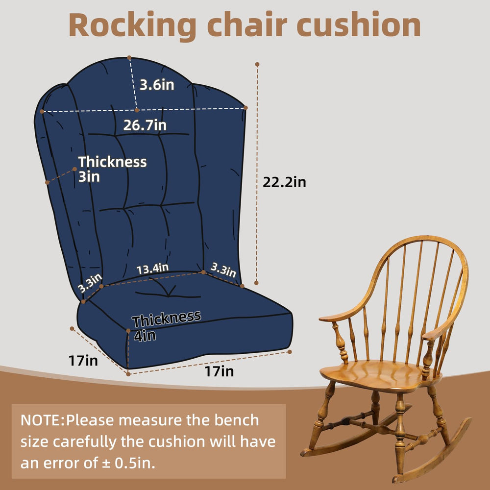 ROFIEJOX cushion fitted on Adirondack chair demonstrating tailored support