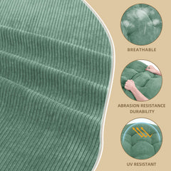 ROFIEJOX elastic back strap and ties visible for secure fit and stability
