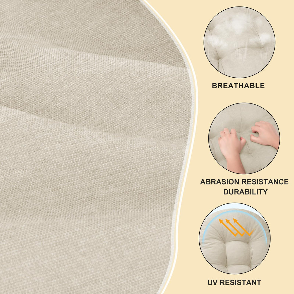 ROFIEJOX chenille fabric close-up highlighting soft breathability and texture