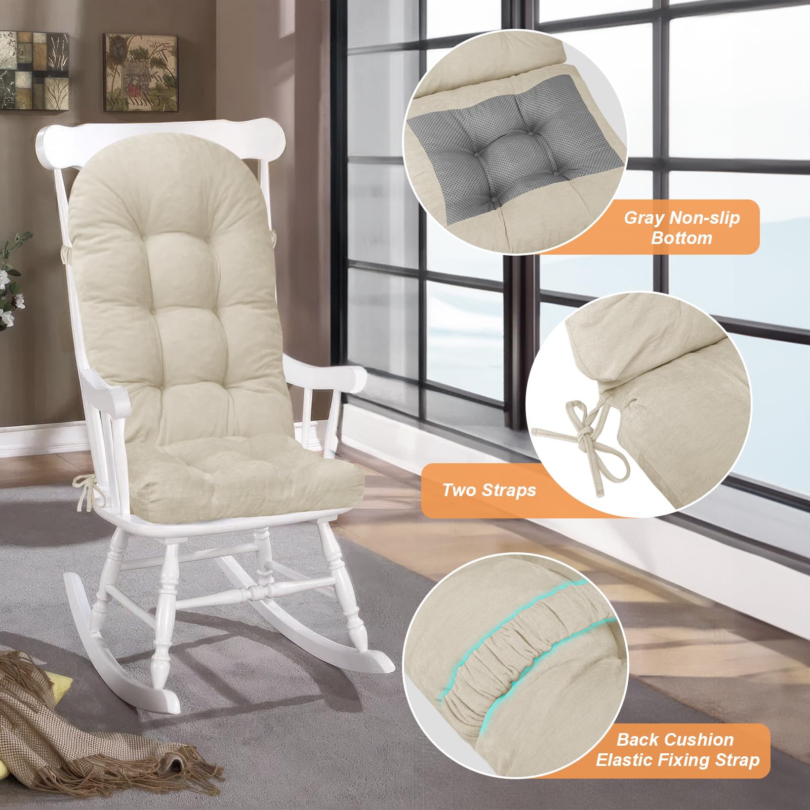 ROFIEJOX textured non-slip bottom demonstrating grip and stability