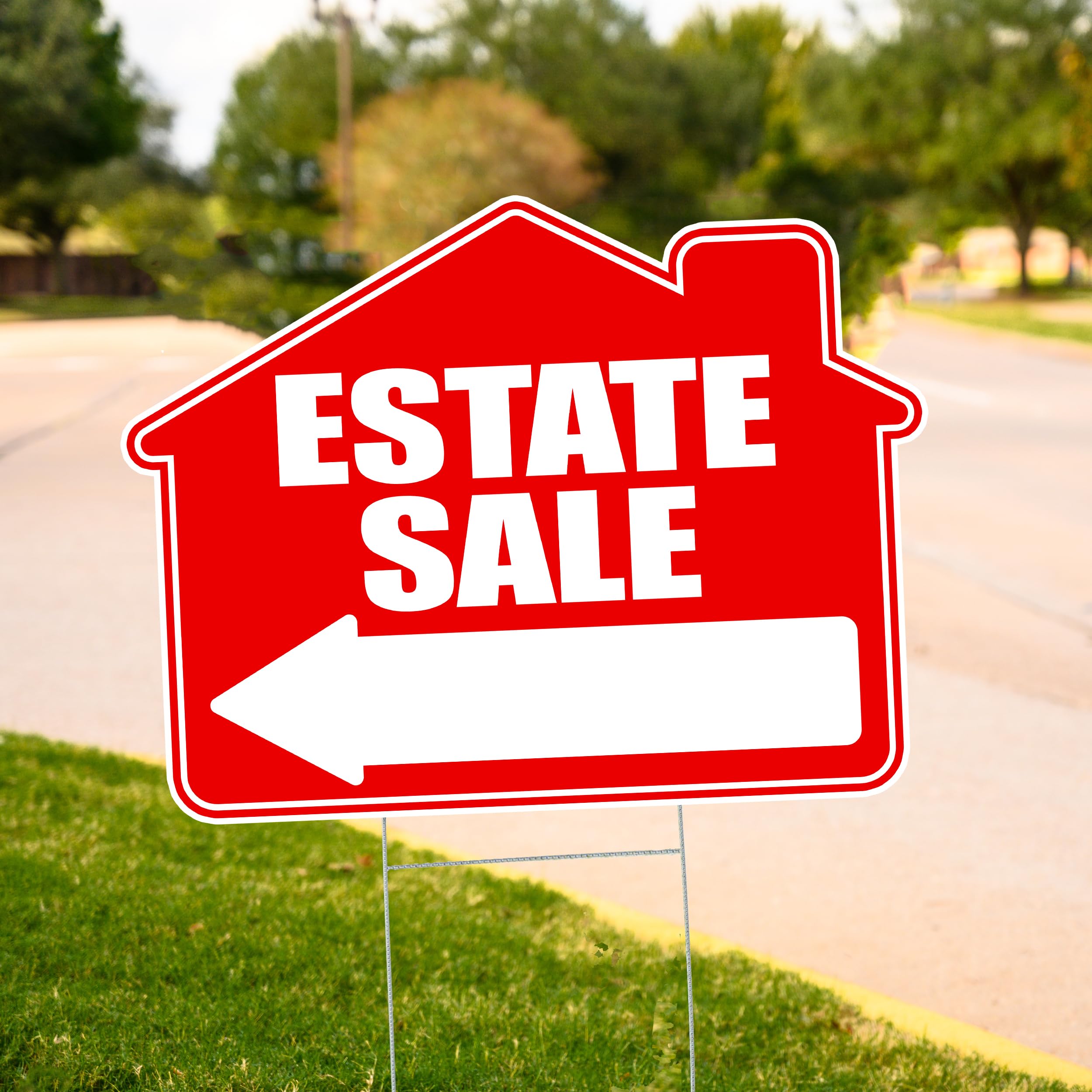 Rogue River Tactical lifestyle estate sale scene helping attendees find location
