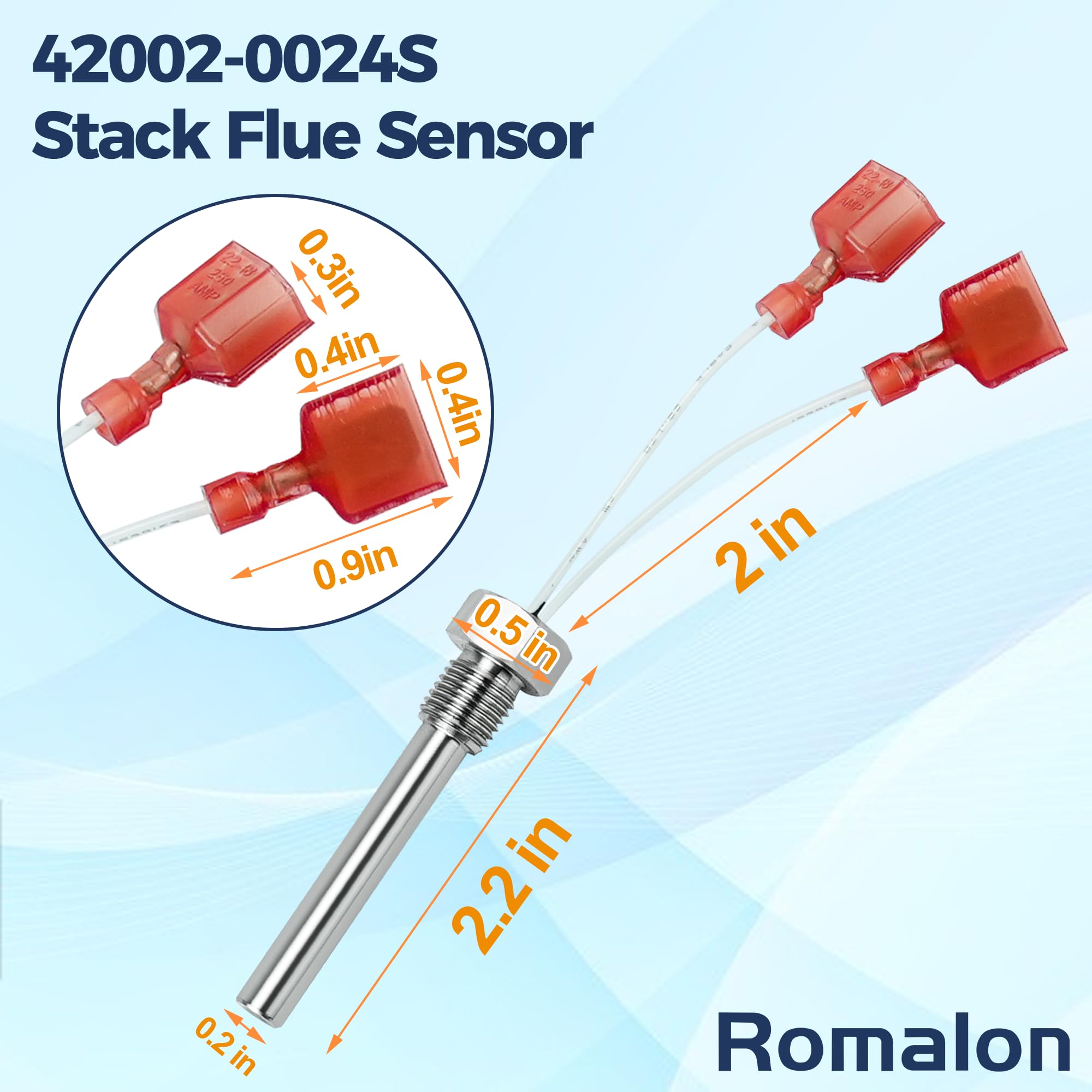 Romalon high-limit switch detail with mounting bracket for reliable safety