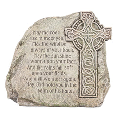 Roman Joseph’s Studio front view showing Celtic cross plaque and decorative detail for curb appeal
