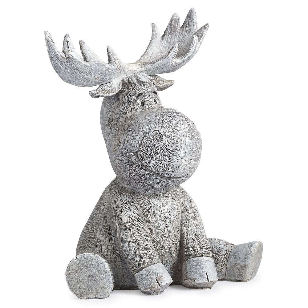 Roman Pudgy Moose front view showing friendly face and pose for welcoming entryways