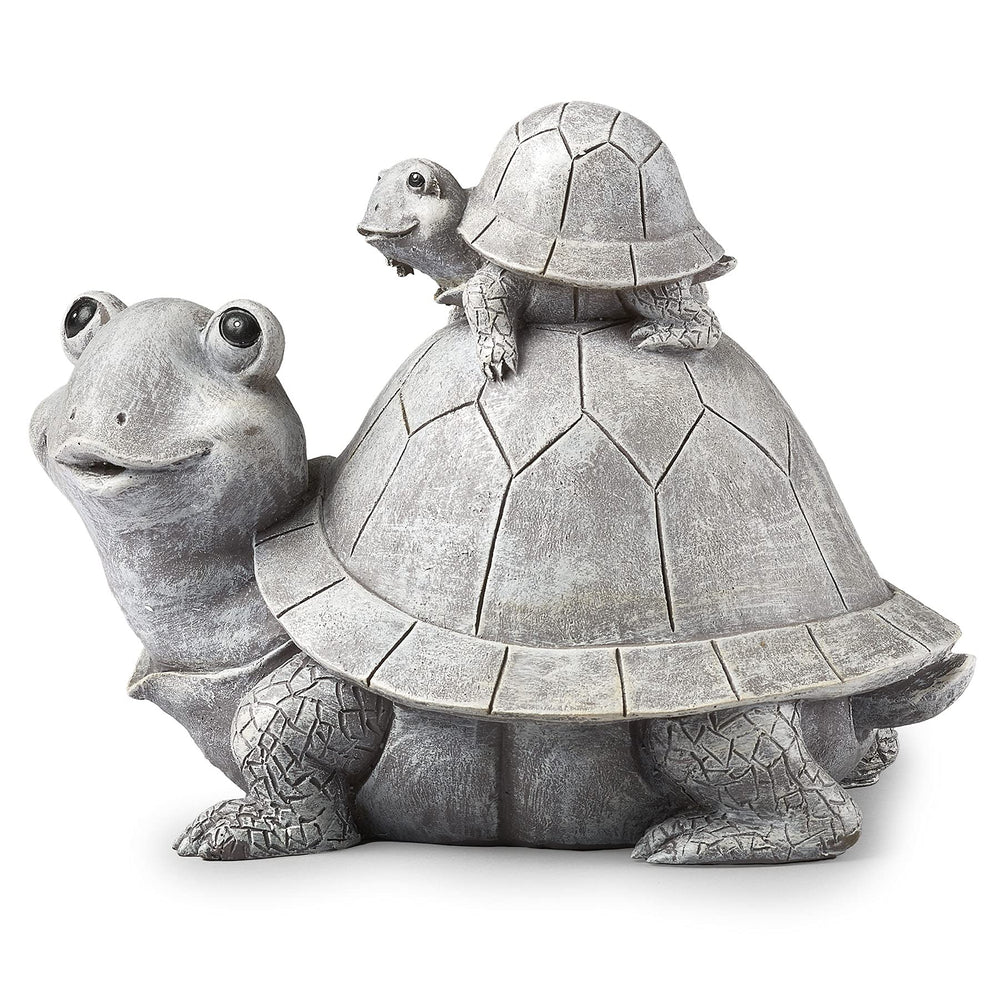 Roman Pudgy Pals turtle front view showing friendly design and outdoor appeal