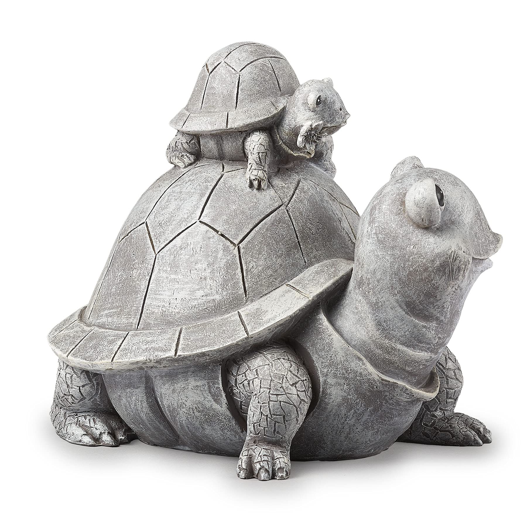 Roman Pudgy Pals turtle scale with hand showing compact size and easy placement